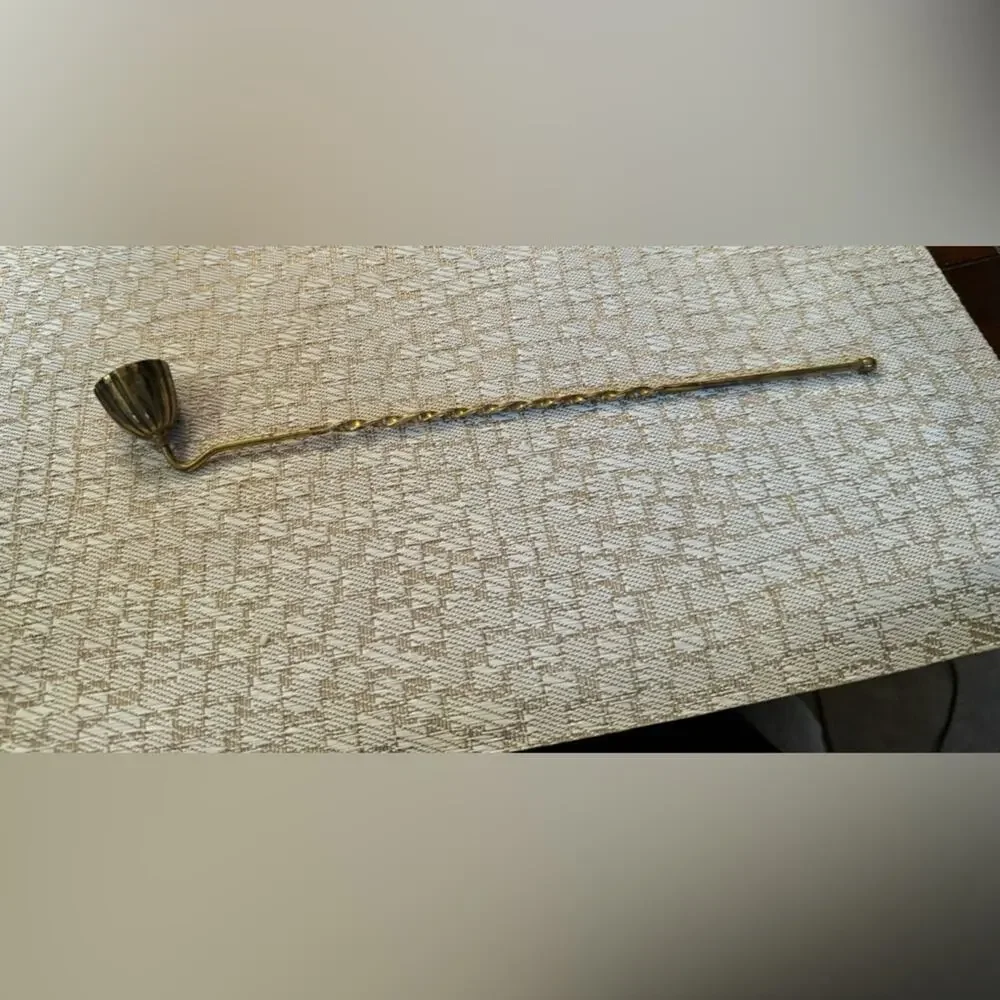 Elegant Gold Candle Snuffer
